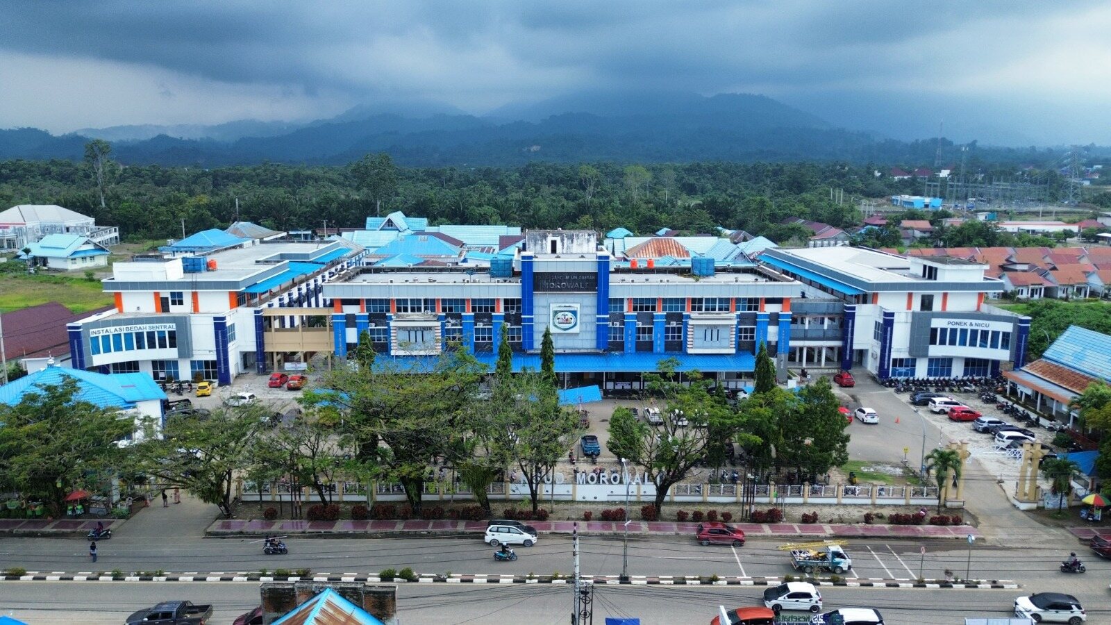 Gedung RSUD Morowali tampak depan